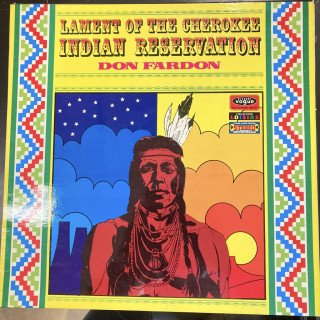 Don Fardon - Lament Of The Cherokee Indian Reservation (FR/1968) LP (VG+/VG+) -psychedelic rock-